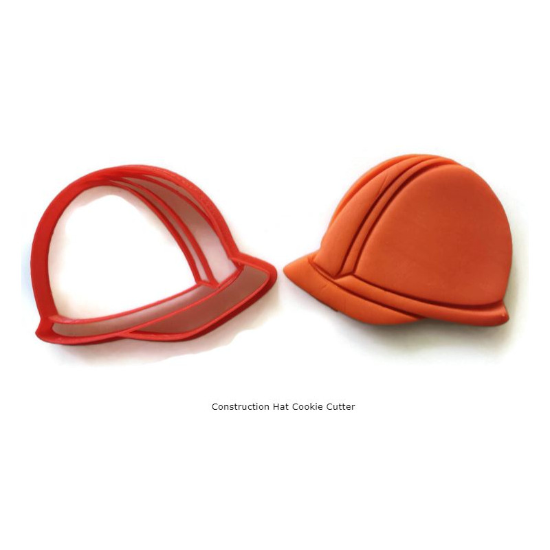 Construction Hat Cookie Cutter