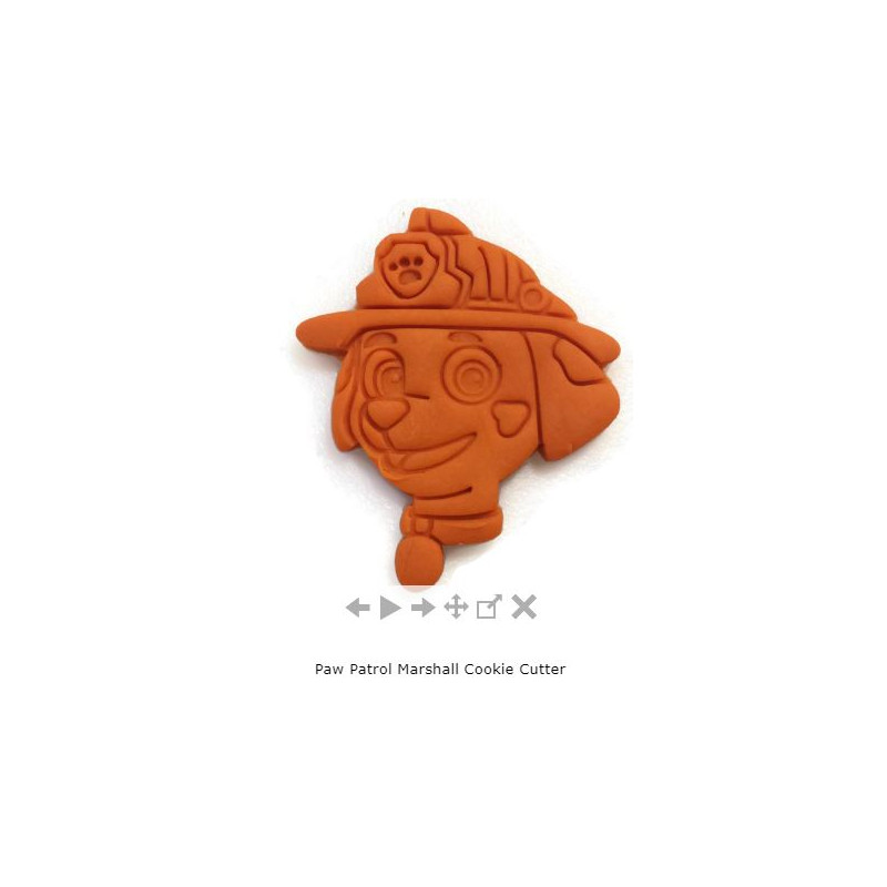 PAW PATROL MARSHALL COOKIE CUTTER
