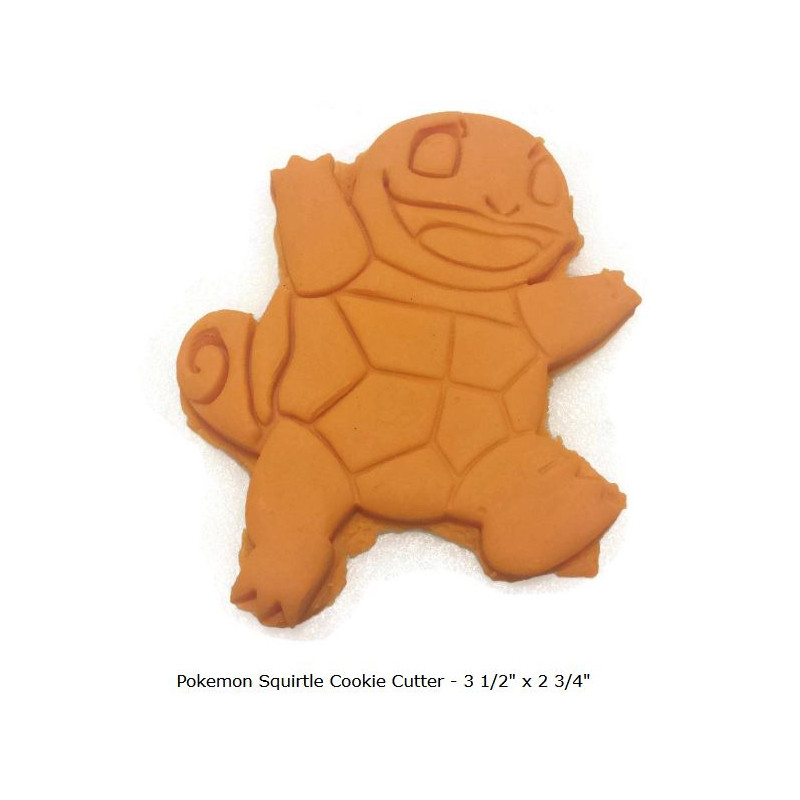 Pokemon Squirtle Cookie Cutter - 3 1/2" x 2 3/4"