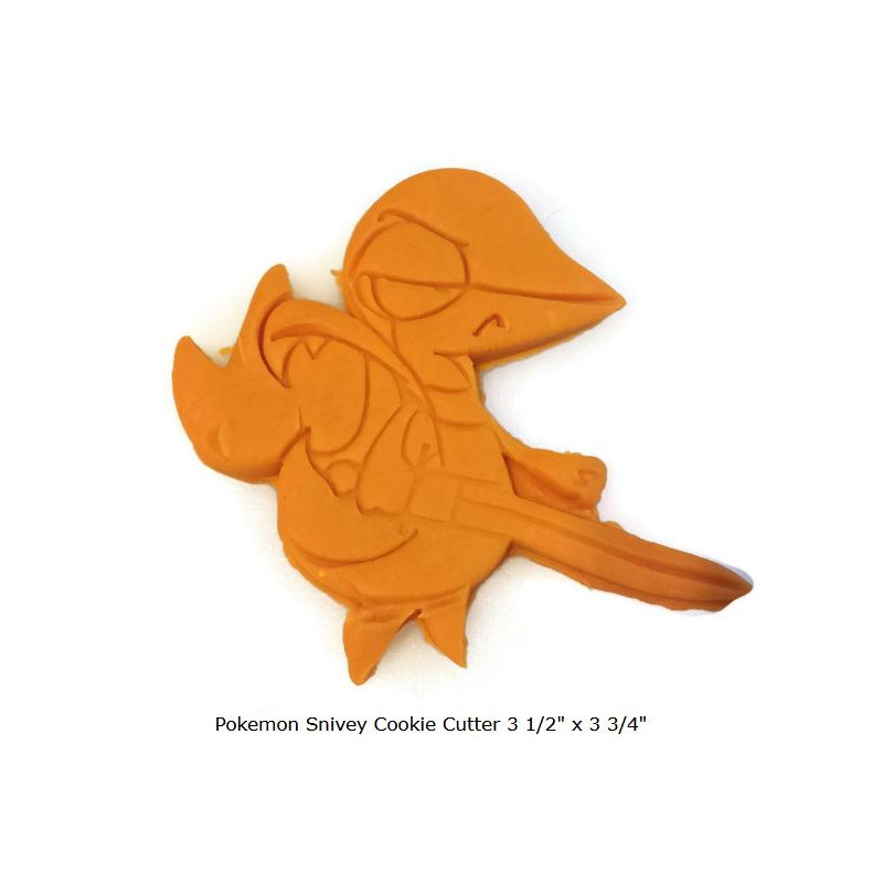 Pokemon Snivey Cookie Cutter 3 1/2" x 3 3/4"