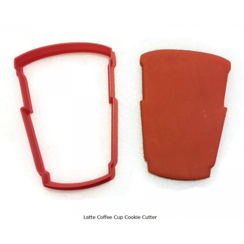Latte Coffee Cup Cookie Cutter