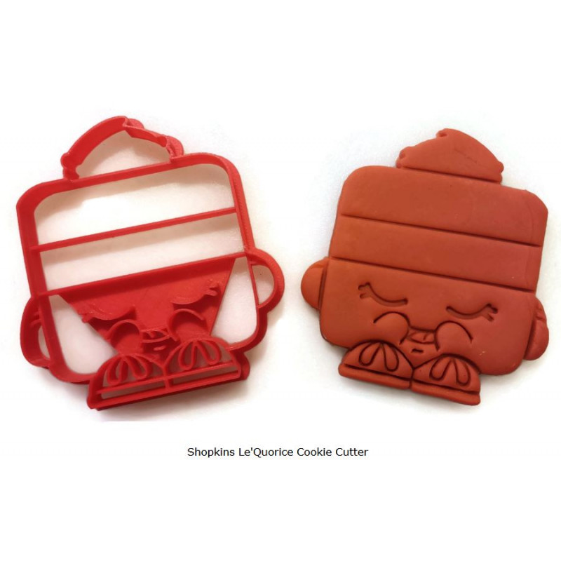 Shopkins Le'Quorice Cookie Cutter