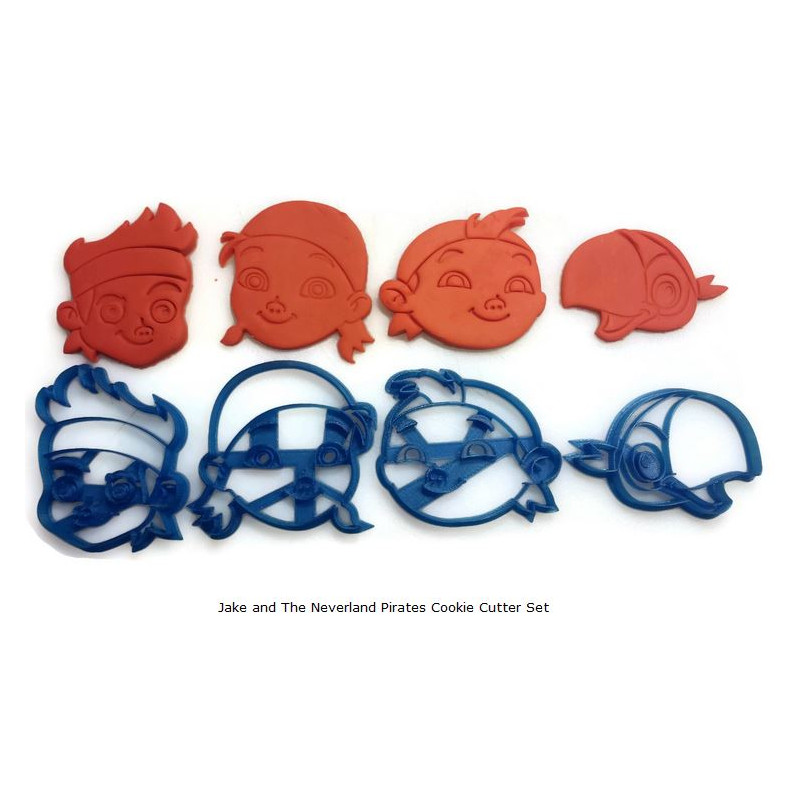 Jake and The Neverland Pirates Cookie Cutter Set