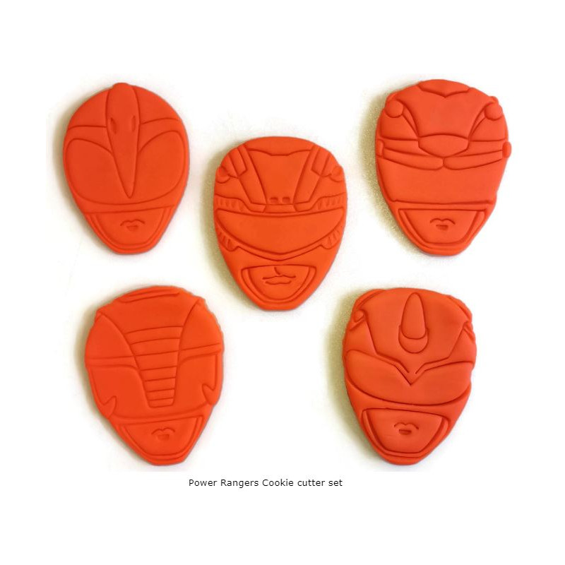 Power Rangers Cookie cutter set
