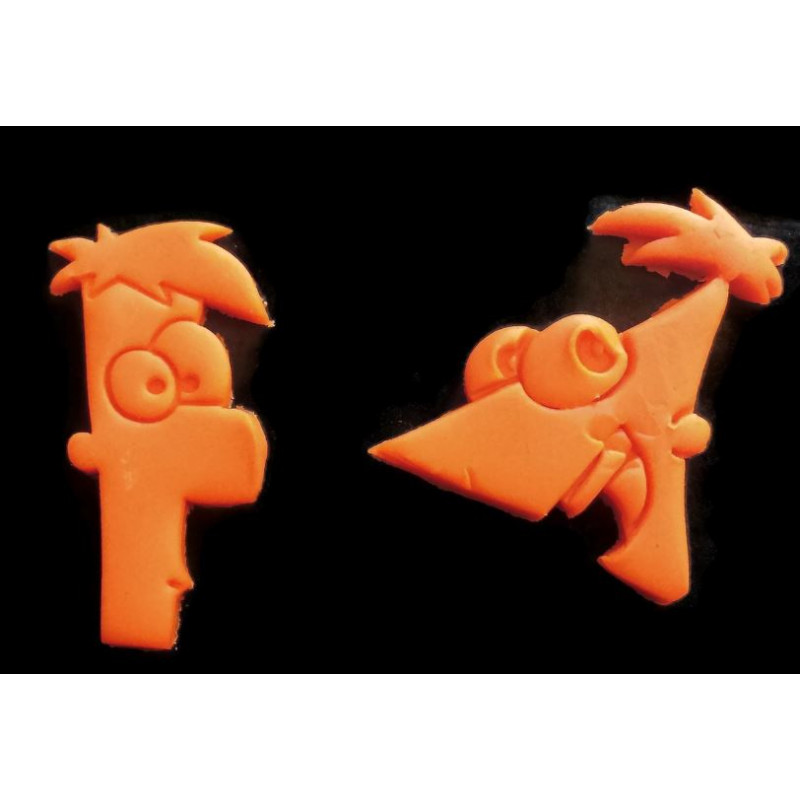 Phineas and Ferb Cookie cutter set