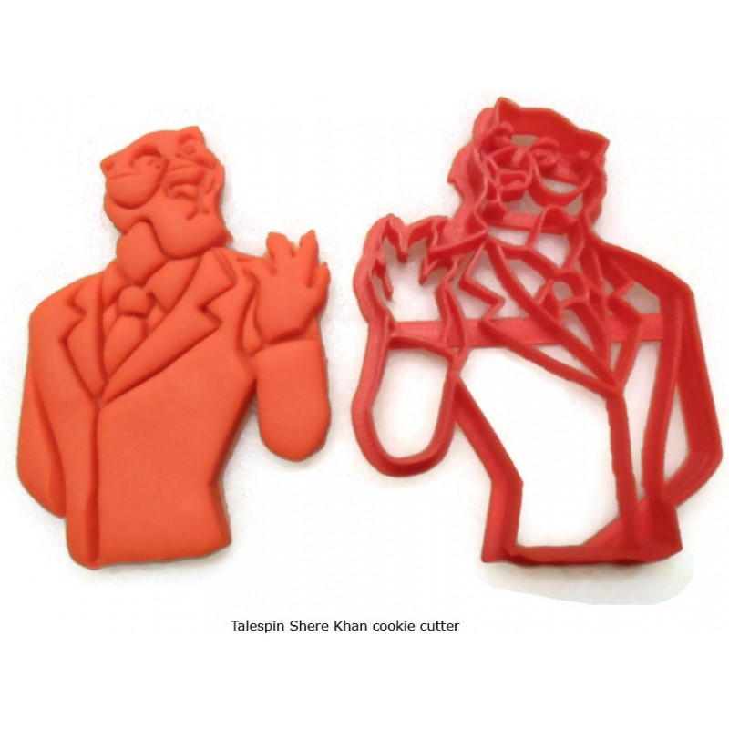 Talespin Shere Khan cookie cutter