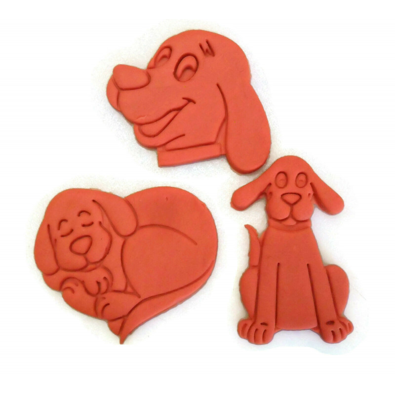 Clifford the Big Red Dog cookie cutter set