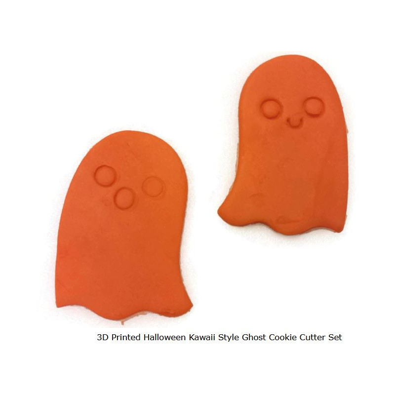 Halloween Kawaii Style Ghost Cookie Cutter Set