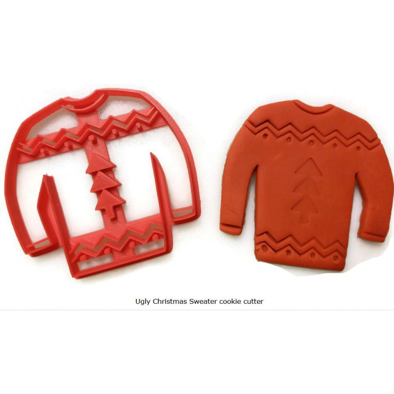 Ugly Christmas Sweater cookie cutter