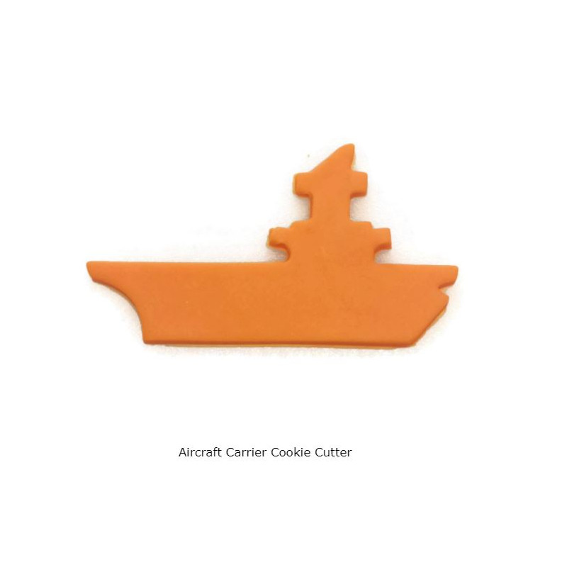 Aircraft Carrier Cookie Cutter