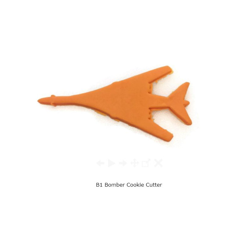 B1 Bomber Cookie Cutter